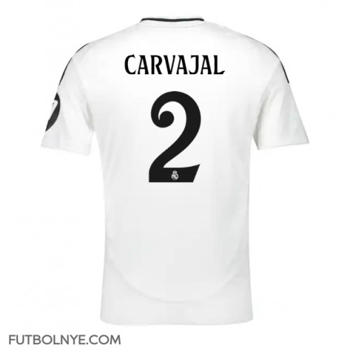 Camiseta Real Madrid Daniel Carvajal #2 Primera Equipación 2024-25 manga corta